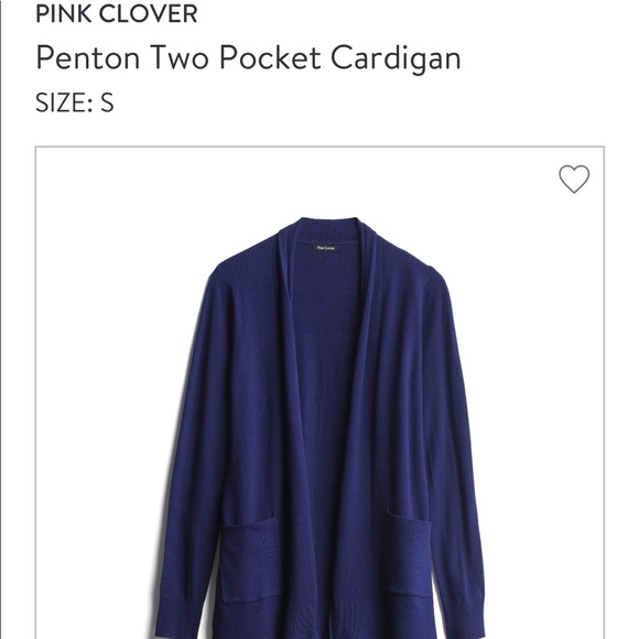 penton two pocket cardigan